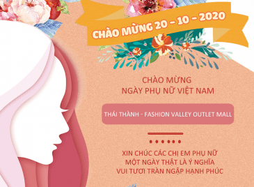 Chào Mừng Ngày Phụ Nữ Việt Nam 20/10/2020