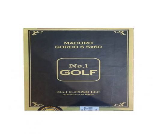 Cigar Golf No 1 Maduro Handmade In Nicaragua 6 1/2x60