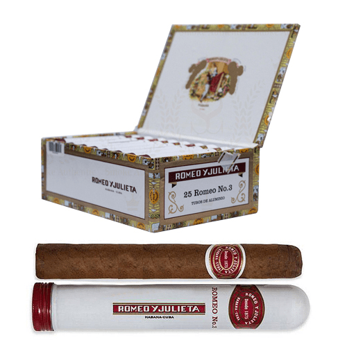 Cigar Romeo Y Julieta No.3 4 5/8x40 - Hộp 25 Điếu