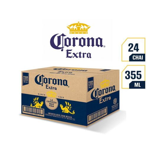 Bia Corona Extra 24 Chai x 355ml (Mexico)