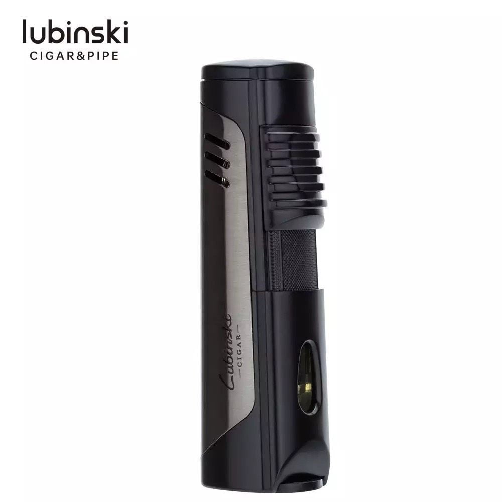Bật Lửa Xì Gà 1 Tia Lubinski YJA 10013 Black