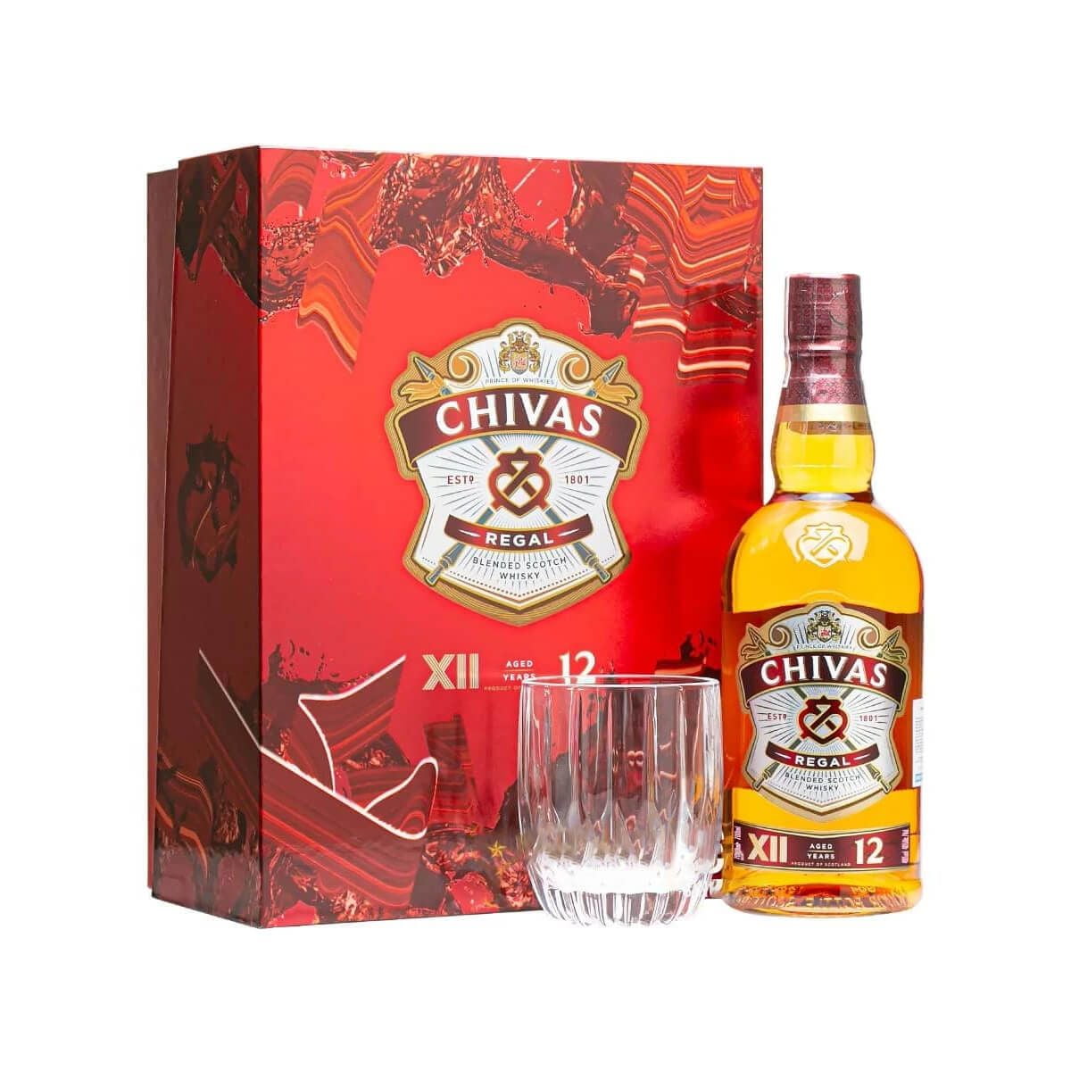 Rượu Chivas Regal 12 Năm Hộp Quà Tết 2022