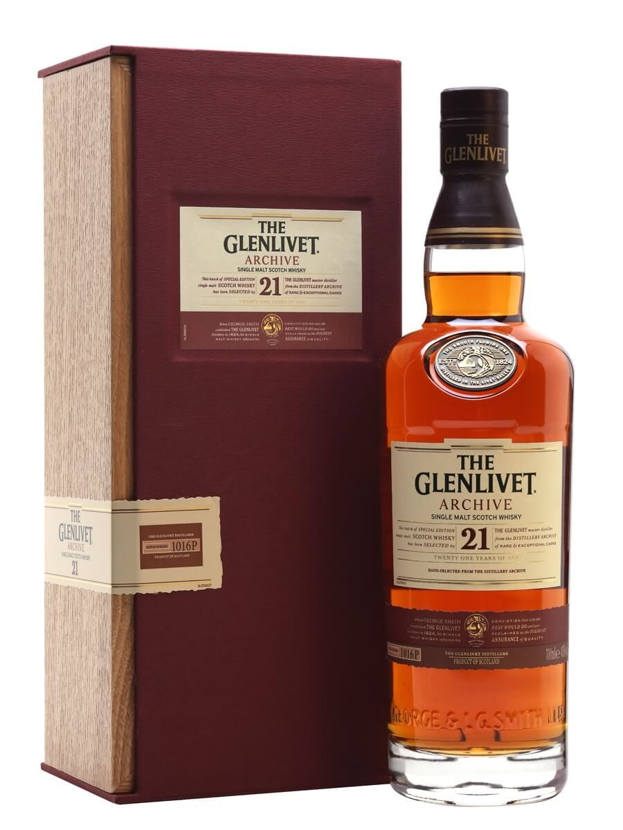 Rượu Whisky Glenlivet 21YO 70CL