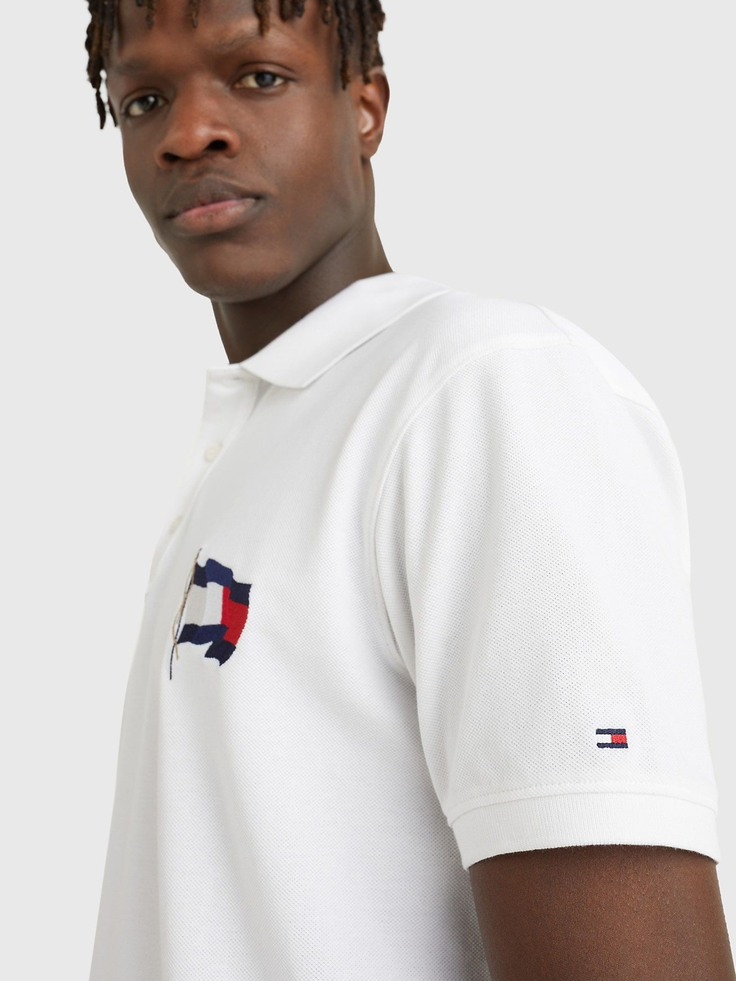 Áo Polo Nam Tommy Hilfiger Regular Fit Wavy Flag Polo