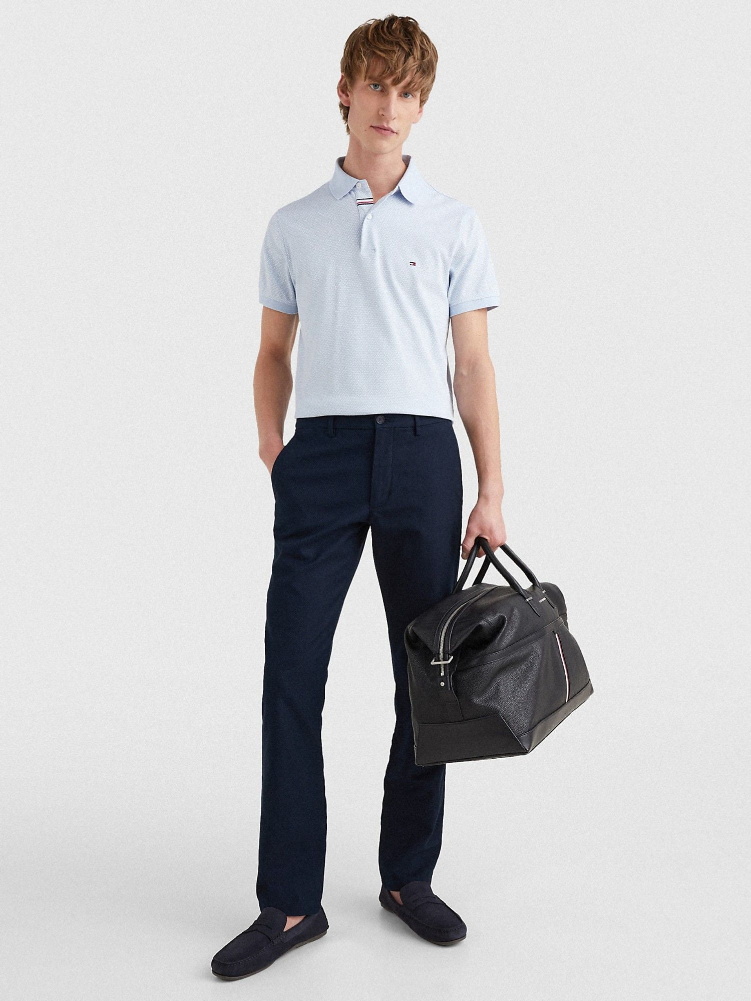 Áo Polo Nam Tommy Hilfiger Slim Fit Microprint Polo