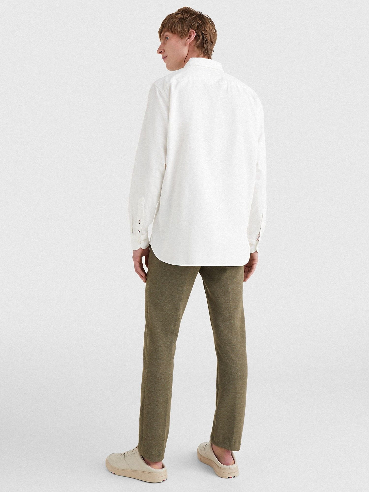 Áo Sơ Mi Nam Tommy Hilfiger Icon Casual Fit Crest Shirt