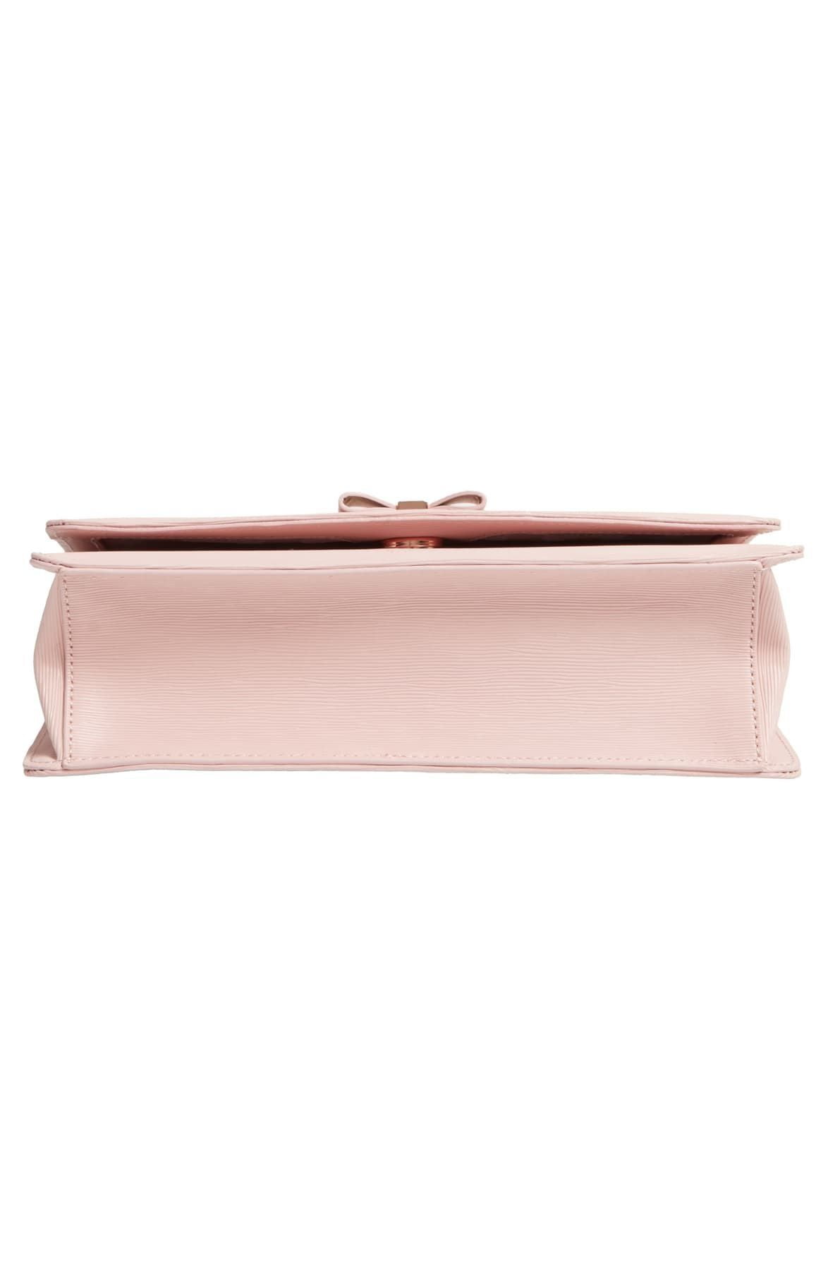 Túi Xách Nữ Ted Baker DELILA Bow Detail Leather Cross Body Bag Light Pink