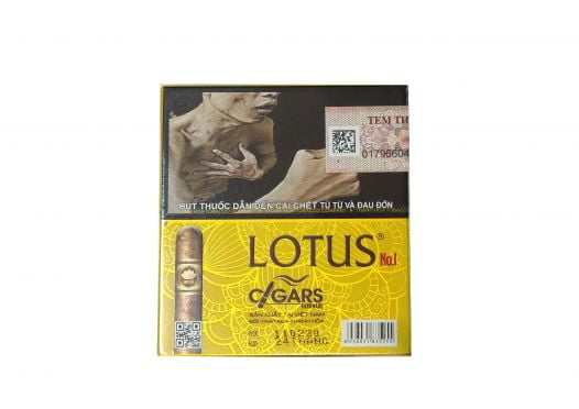 Cigar Lotus No1 (Hộp giấy 5 điếu vàng)