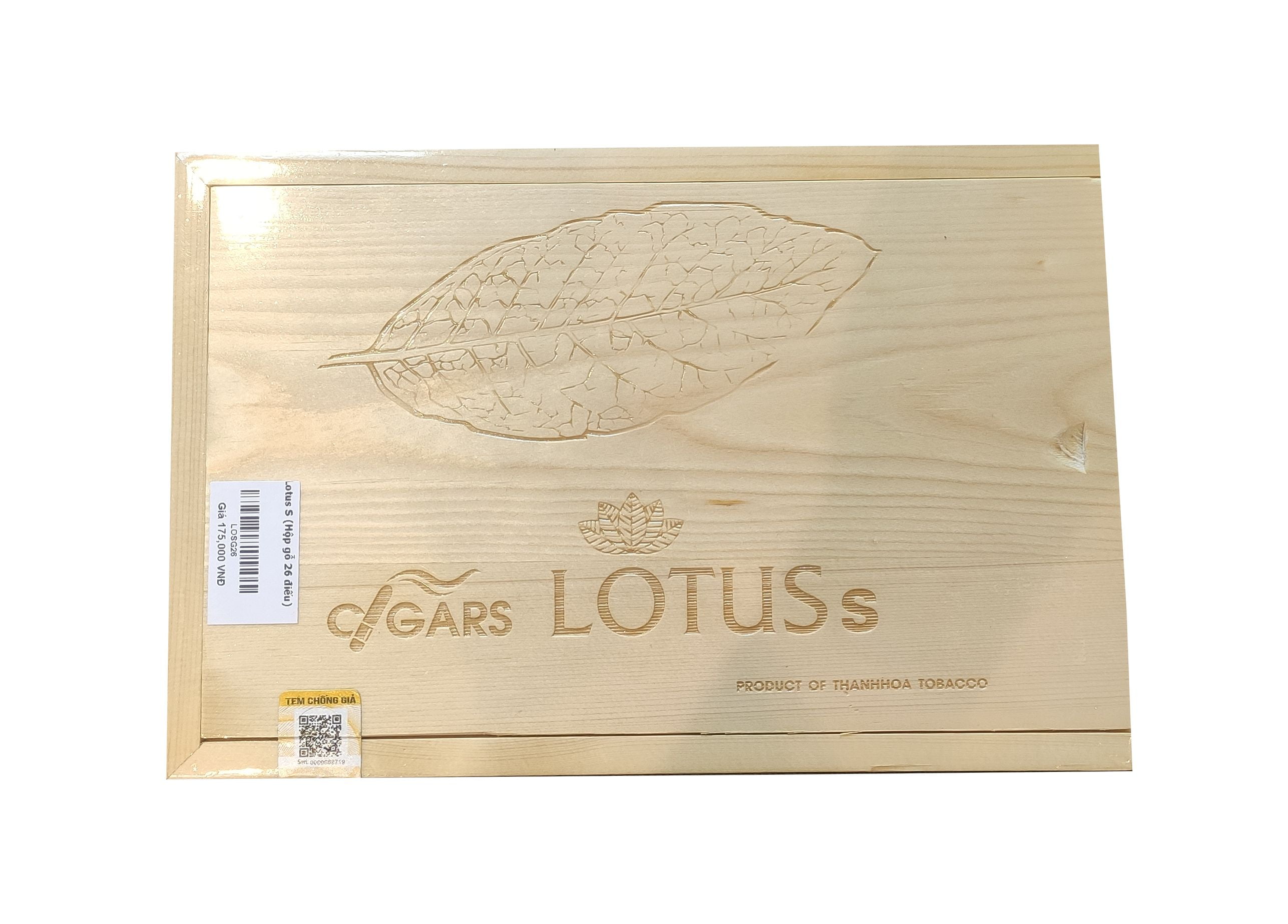 Cigar Lotus S  (Hộp Gỗ 26 Điếu)
