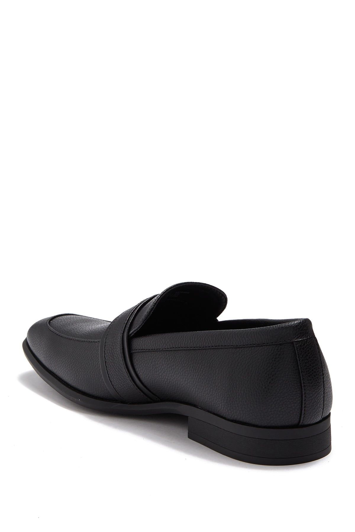 Giày Nam Calvin Klein Lancelot Tumbled Smooth Loafer Black