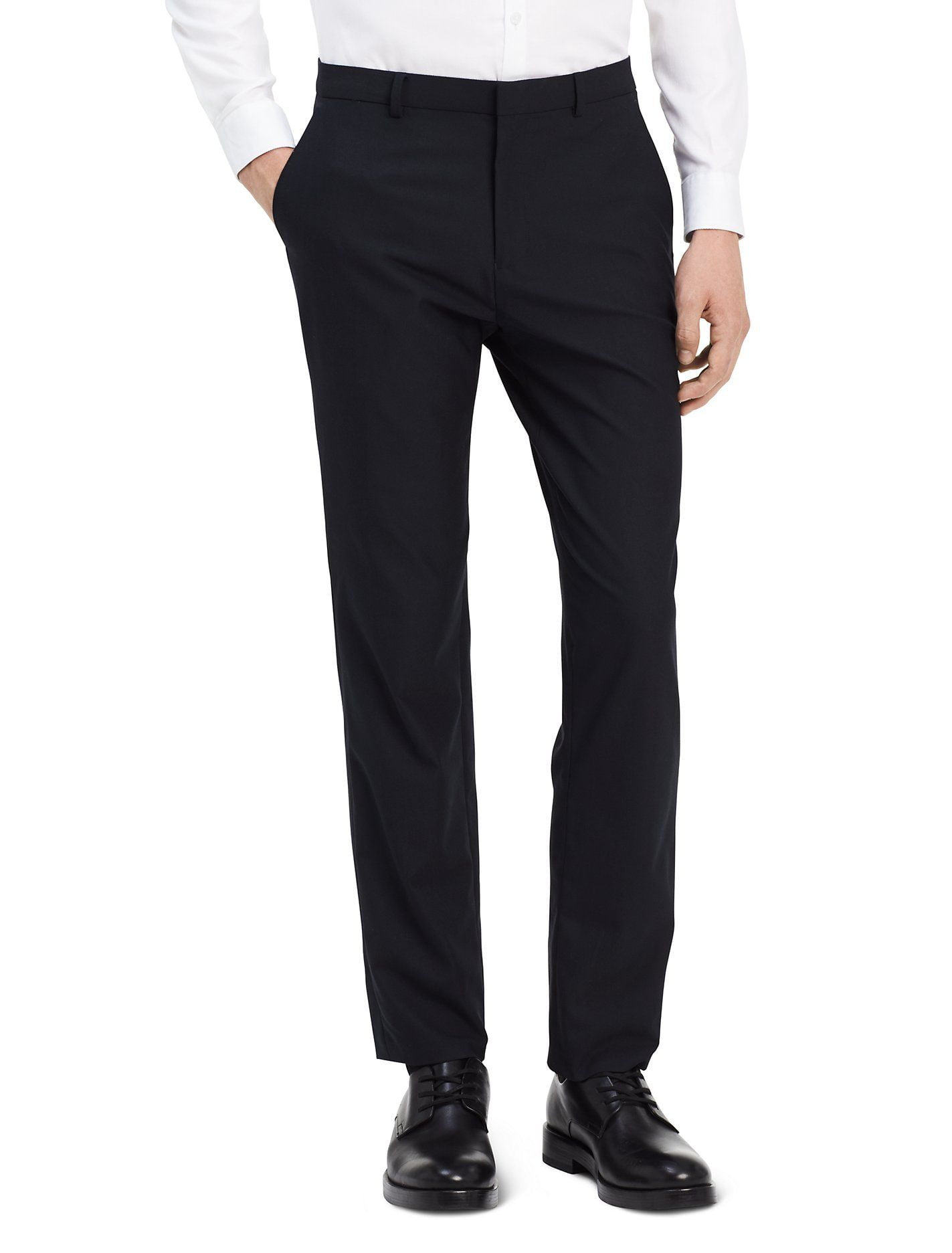 Quần Tây Nam Calvin Klein Infinite Flex Slim Suit Dress Pants Sky Captain