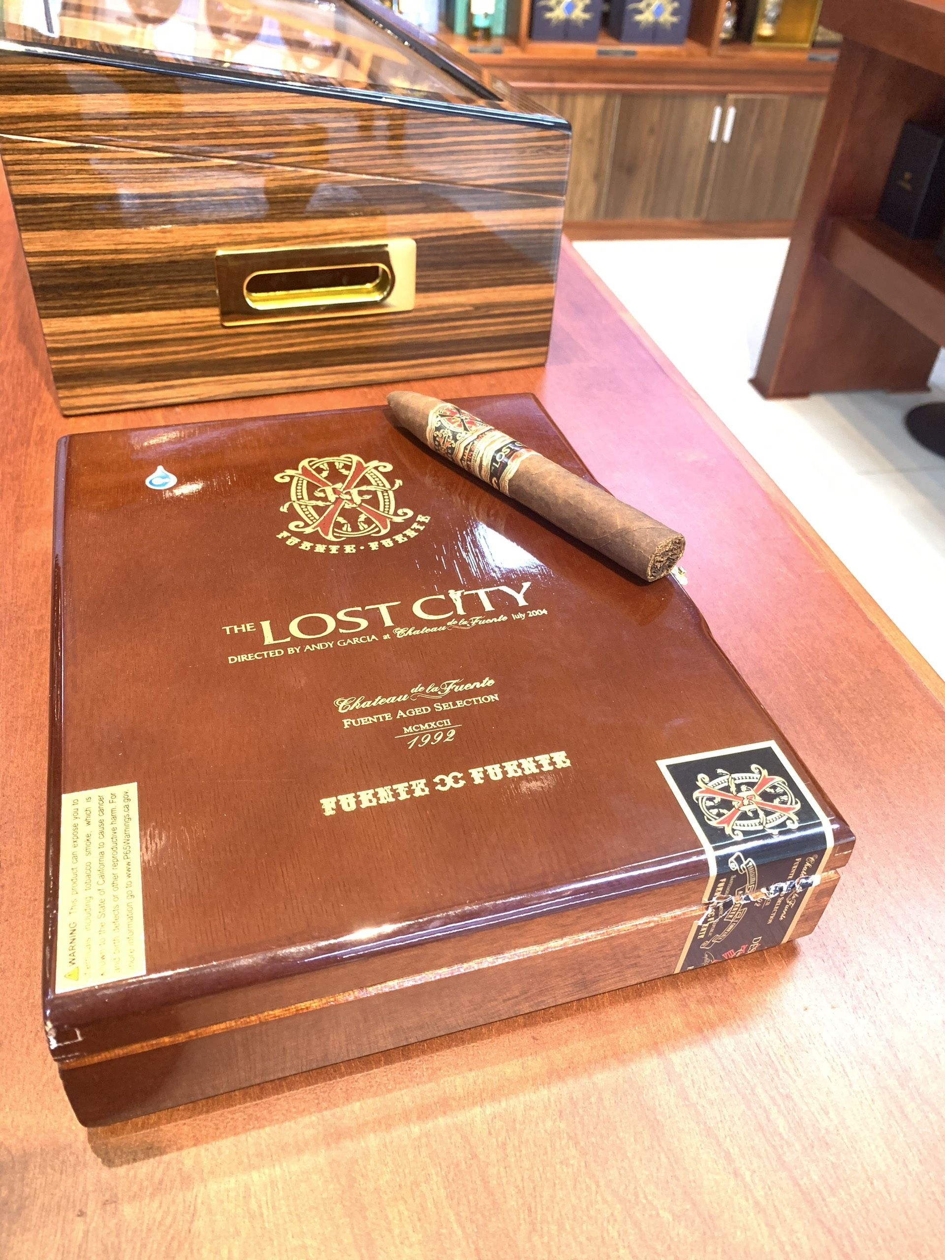 Cigar Lost City Fuente Fuente Opusx Piramide 6 3/8x52