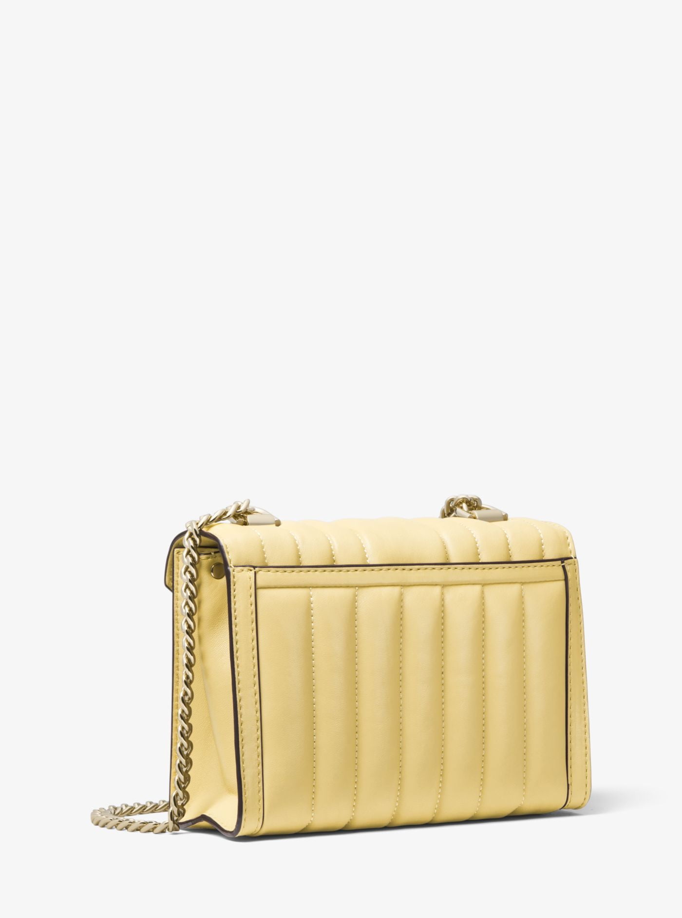 Túi Xách Nữ Michael Kors Whitney Small Quilted Leather Convertible Shoulder Bag Buttercup