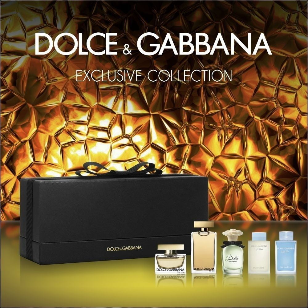 Set Nước Hoa Nữ Dolce & Gabbana Miniature - 5 Chai Nhỏ