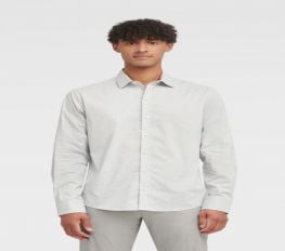 Áo Sơ Mi Nam DKNY Printed Long Sleeve French Placket Shirt High Rise
