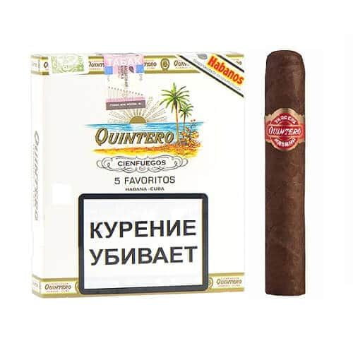 Cigar Quintero y Hermano Favoritos 4 1/2x50 - Hộp 5 Điếu