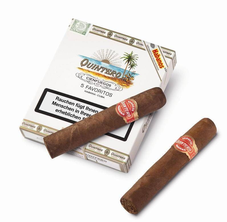 Cigar Quintero y Hermano Favoritos 4 1/2x50 - Hộp 5 Điếu