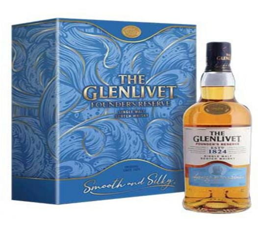 Rượu Whisky Glenlivet 1824 Founders Reserve - Hộp Quà