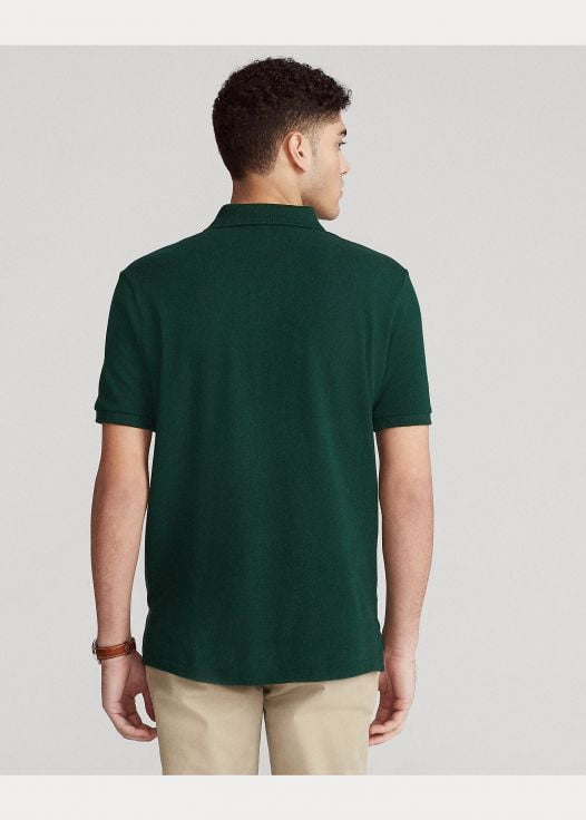 Áo Polo Nam Ralph Lautren The Iconic Mesh Polo Shirt - All Fits College Green Burgundy