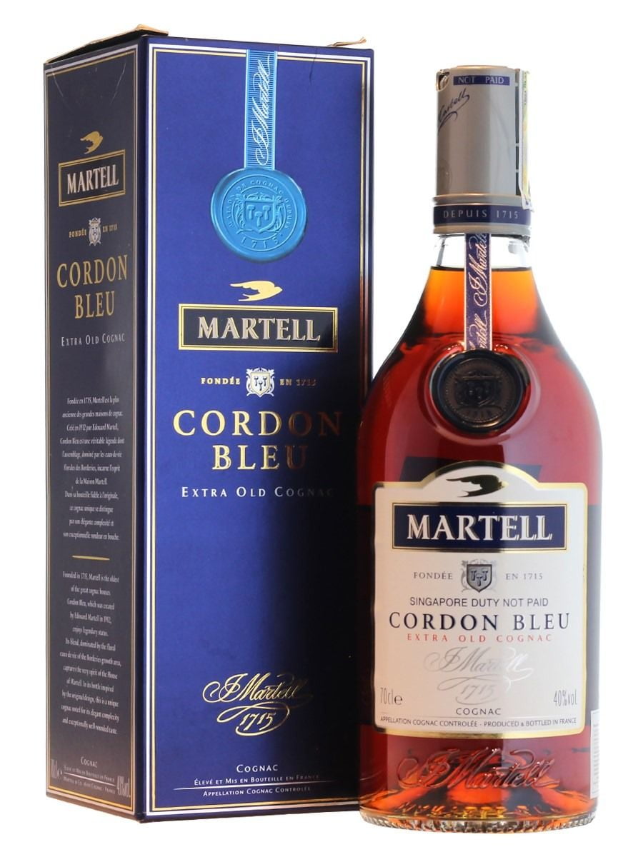 Rượu Cognac Martell Cordon Bleu 70CL