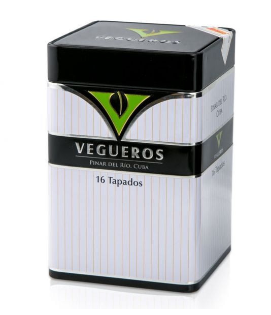 Cigar Vegueros Tapados 4 3/4x46 - Hộp 16 Điếu