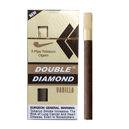 CIGAR DOUBLE DIAMOND VANILLA - 1 GÓI 5 ĐIẾU