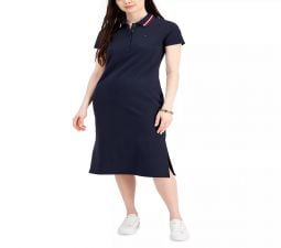 Đầm Nữ Midi Polo Tommy Hilfiger - Sky Captain 